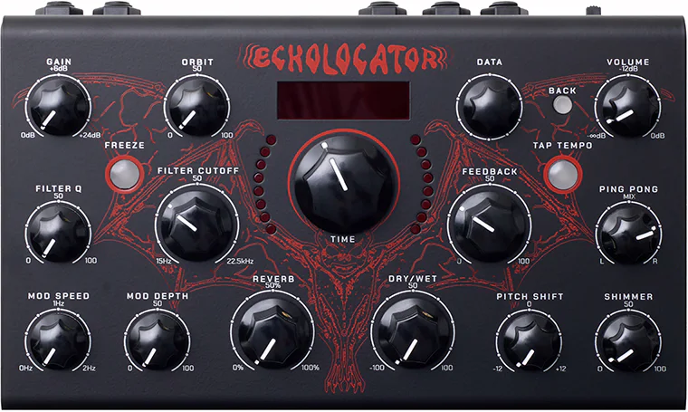 Erica Synths Echolocator - Reverb, delay & echo effect pedal - Main picture