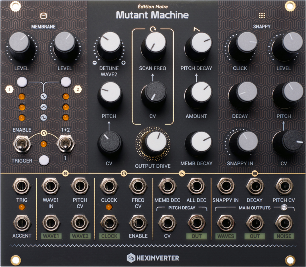 Erica Synths Hexinverter Mutant Machine - Drum machine - Main picture