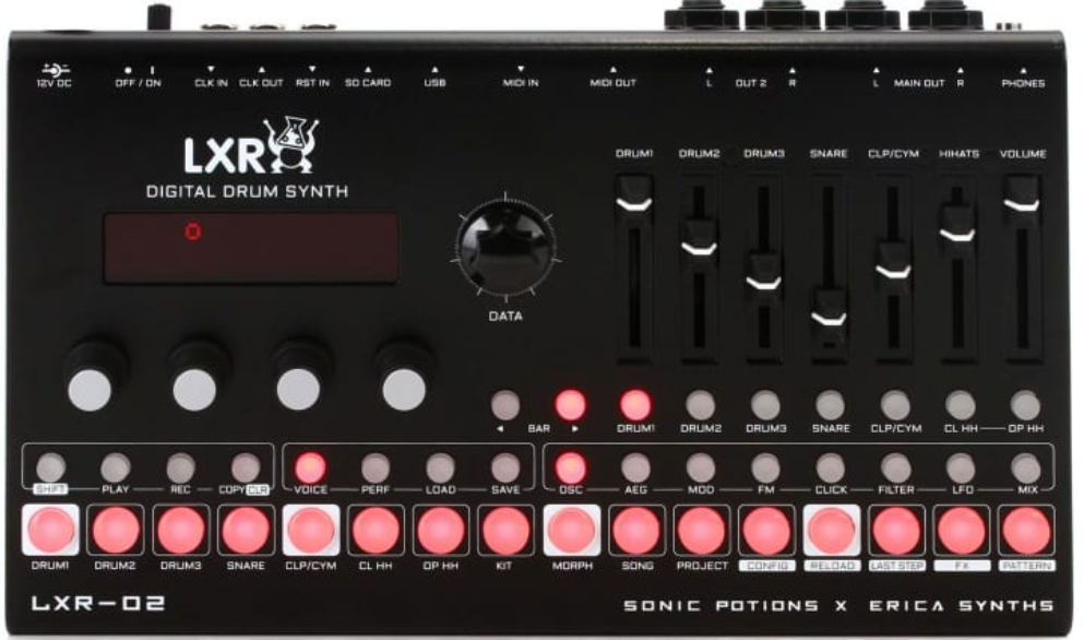 Erica Synths Lxr-02 - Drum machine - Main picture
