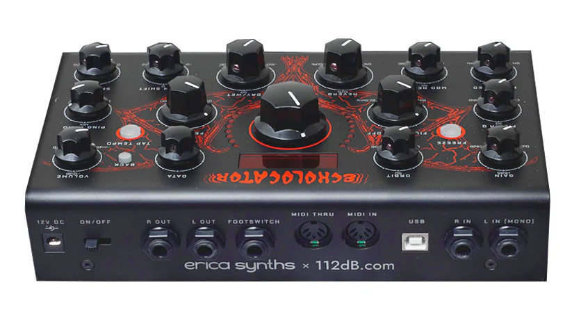 Erica Synths Echolocator - Reverb, delay & echo effect pedal - Variation 1