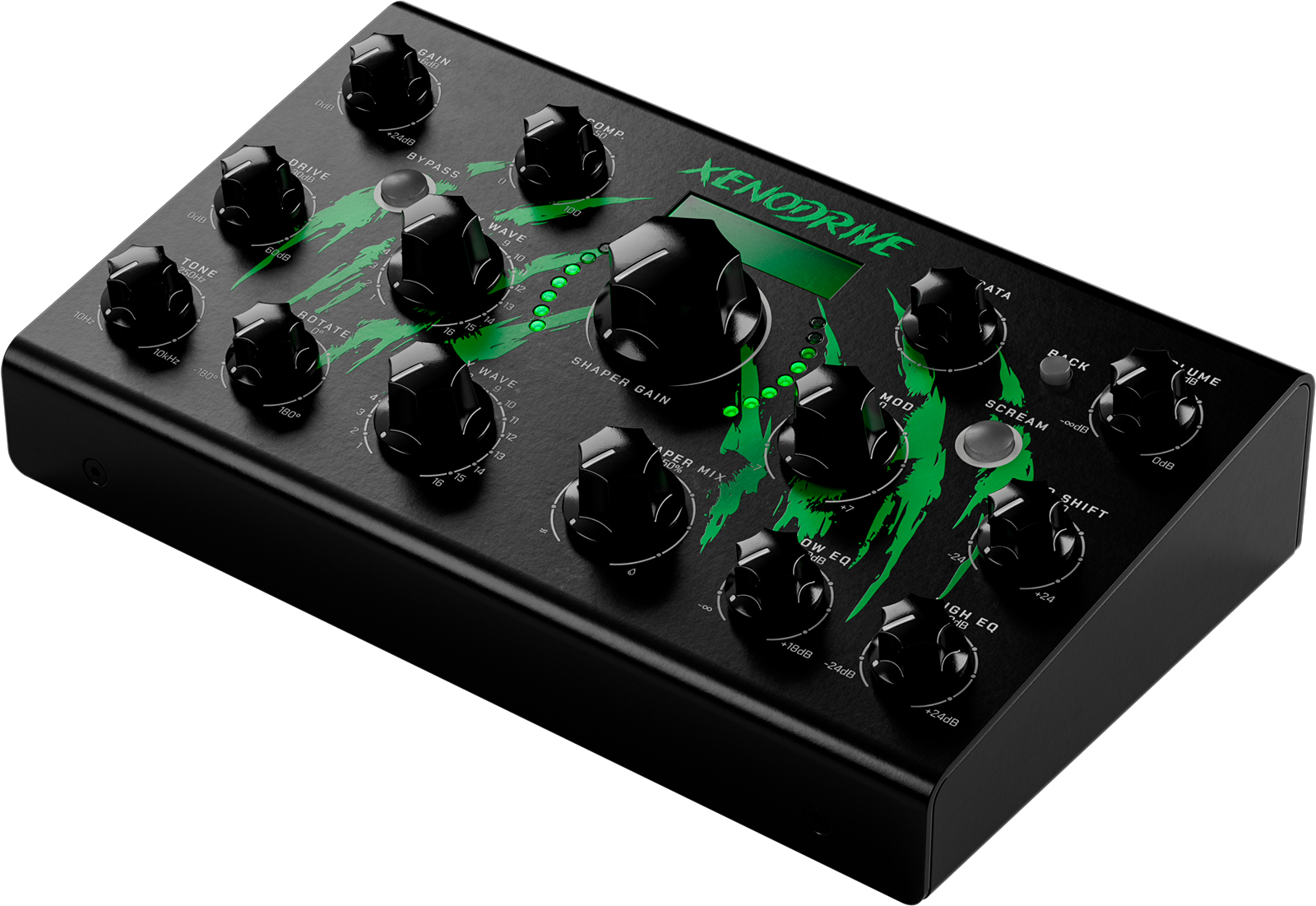 Erica Synths Xenodrive - Reverb, delay & echo effect pedal - Variation 1