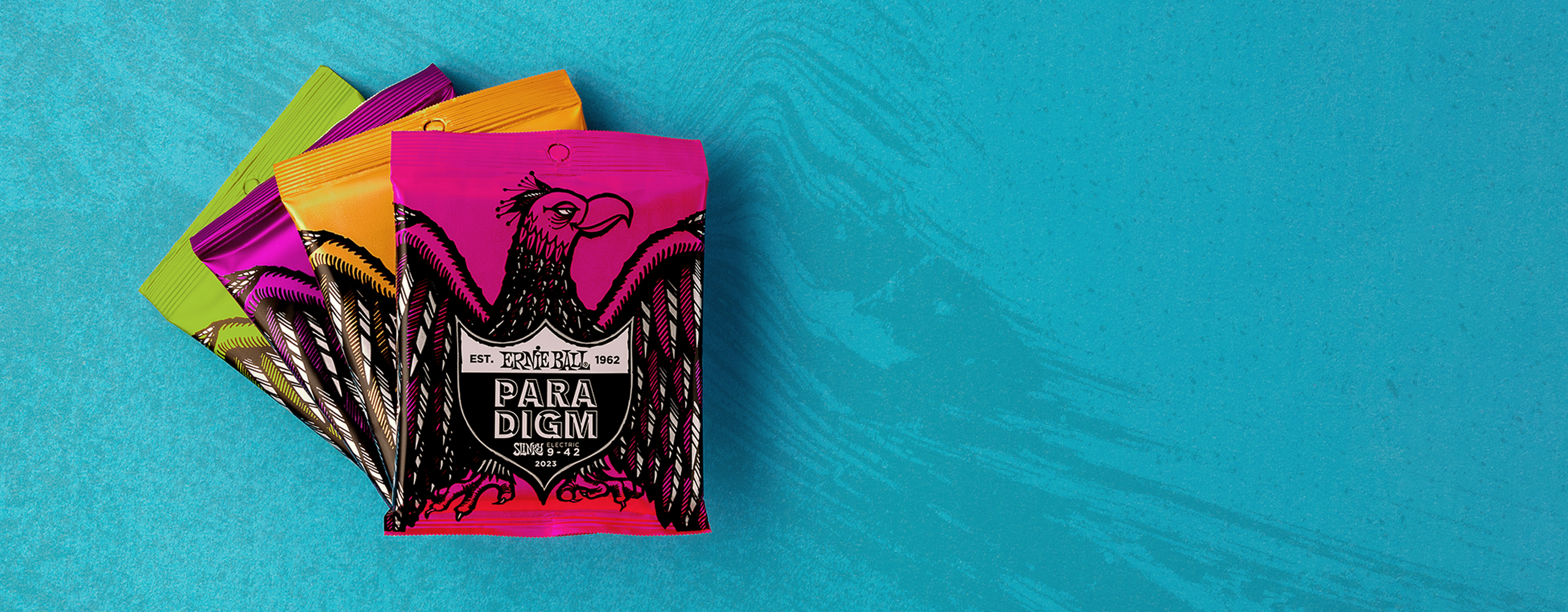Ernie Ball Jeu De 6 Cordes Folk (3x Set) 3316 Paradigm Phosphor 12-54 - Acoustic guitar strings - Variation 3