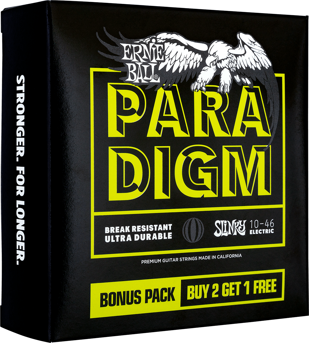 Ernie Ball Electric (3x Set) 3371 Paradigm Slinky 10-46 - Electric guitar strings - Variation 1