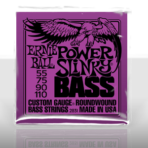 Ernie Ball Jeu De 4 Cordes Bass (4) 2831 Slinky Nickel Wound 55-110 - Electric bass strings - Variation 1