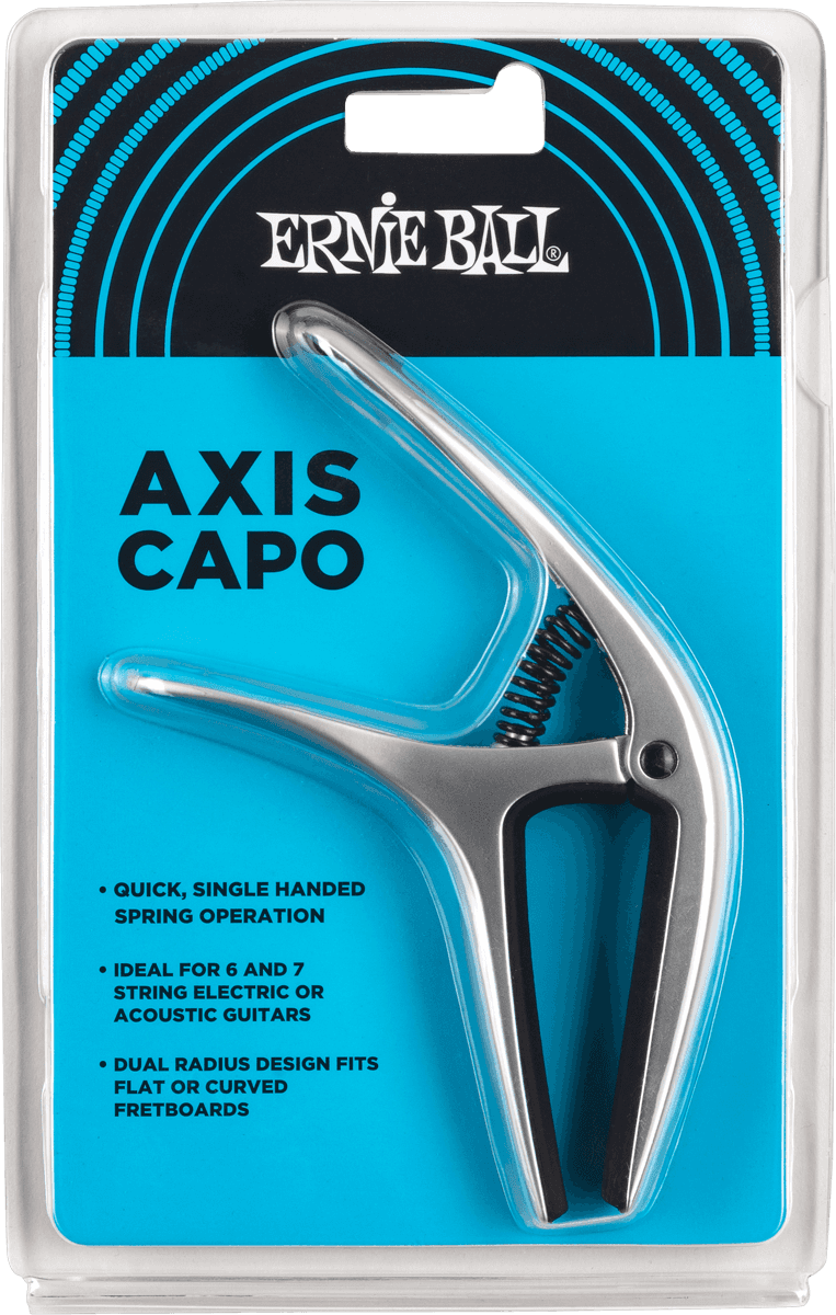 Ernie Ball Capodastre Axis Argent - Capo - Variation 1