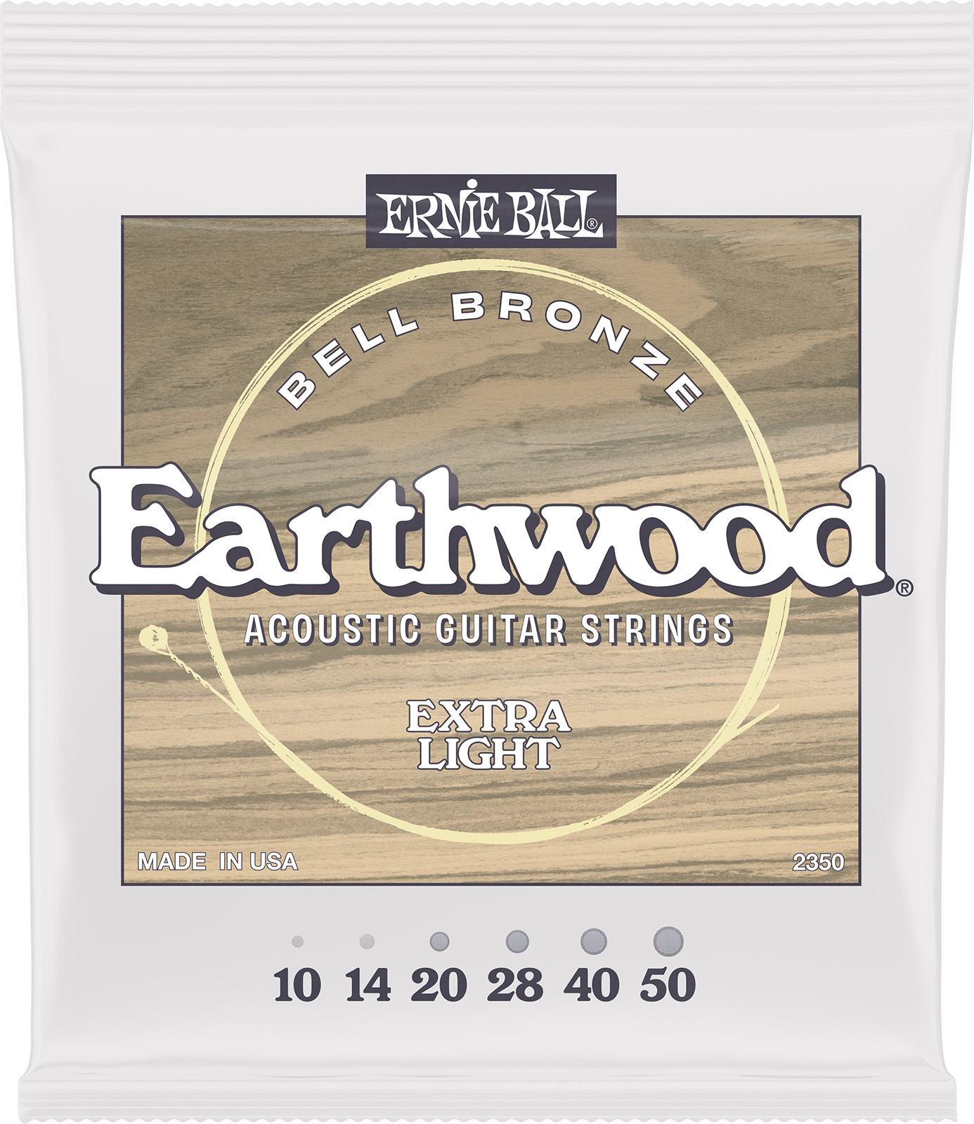 Ernie Ball Earthwood Bell Bronze Extra Light 10-50 - Electric guitar strings - Main picture
