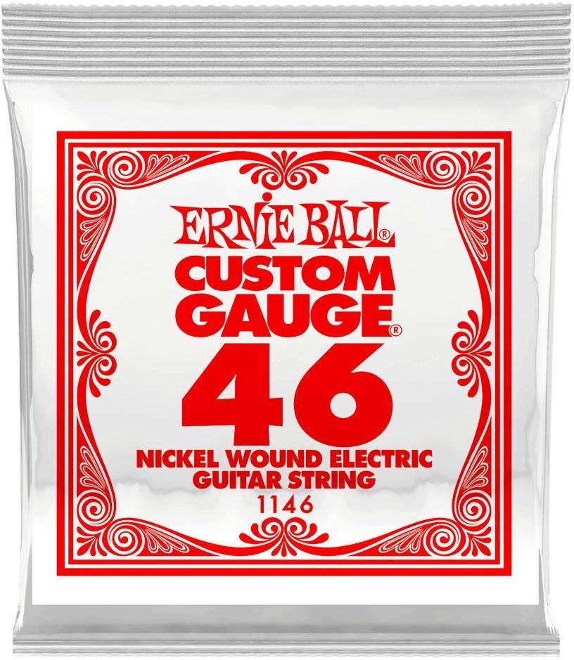 Electric guitar strings Ernie ball Electric (1) 1146 Slinky Nickel Wound 46 - String by unit