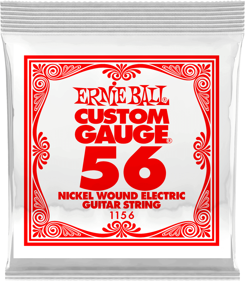 Ernie Ball Corde Au DÉtail Electric (1) 1156 Slinky Nickel Wound 56 - Electric guitar strings - Main picture