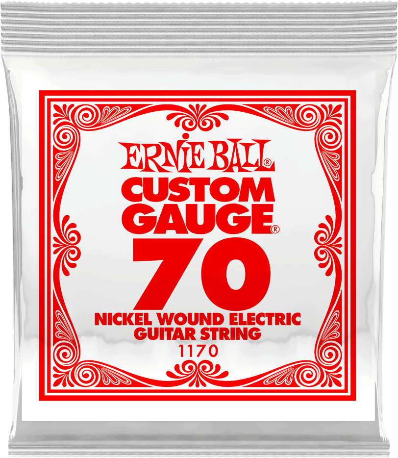 Ernie Ball Corde Au DÉtail Electric (1) 1170 Slinky Nickel Wound 70 - Electric guitar strings - Main picture
