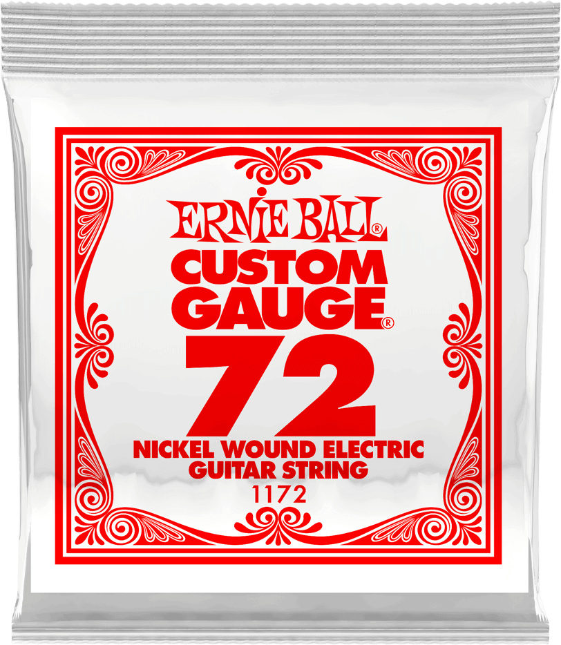 Ernie Ball Corde Au DÉtail Electric (1) 1172 Slinky Nickel Wound 72 - Electric guitar strings - Main picture