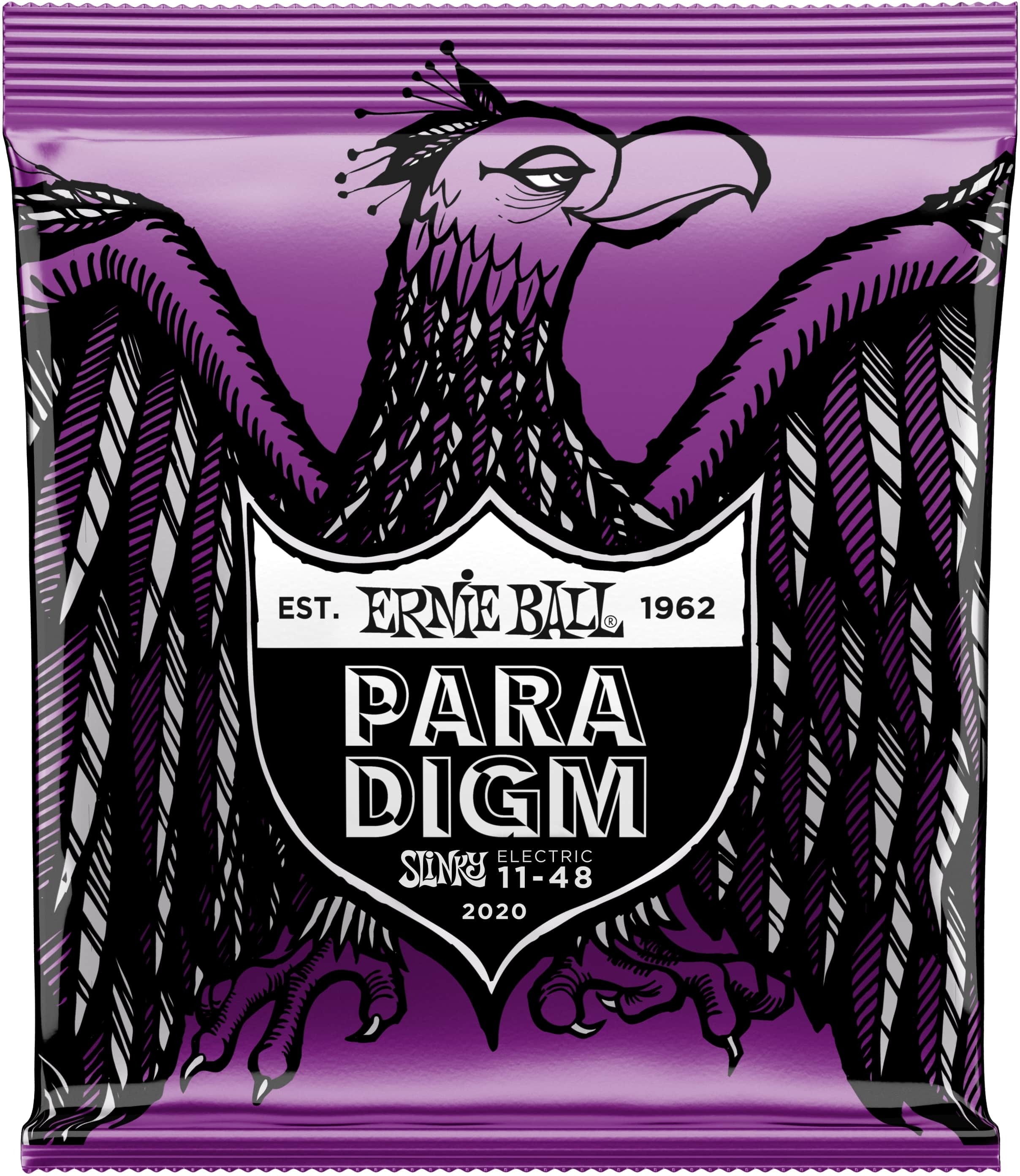 Ernie Ball Jeu De 6 Cordes Electric (6) 2020 Paradigm Power Slinky 11-48 - Electric guitar strings - Main picture