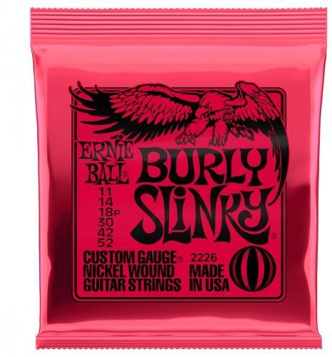 Electric guitar strings Ernie ball 2226 Burly Slinky 11-52 - Set of strings