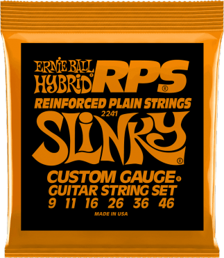 Ernie Ball Jeu De 6 Cordes Electric (6) 2241 Rps Hybrid Slinky Custom Gauge 9-46 - Electric guitar strings - Main picture