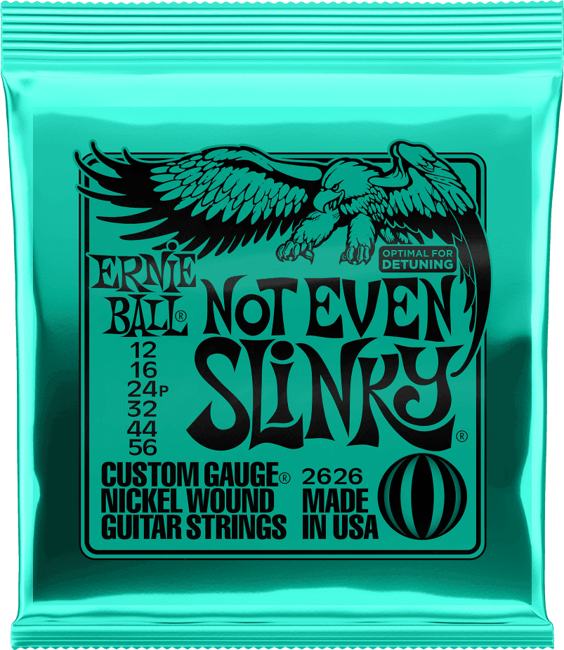 Ernie Ball Jeu De 6 Cordes Electric (6) 2626 Not Even Slinky 12-56 - Electric guitar strings - Main picture