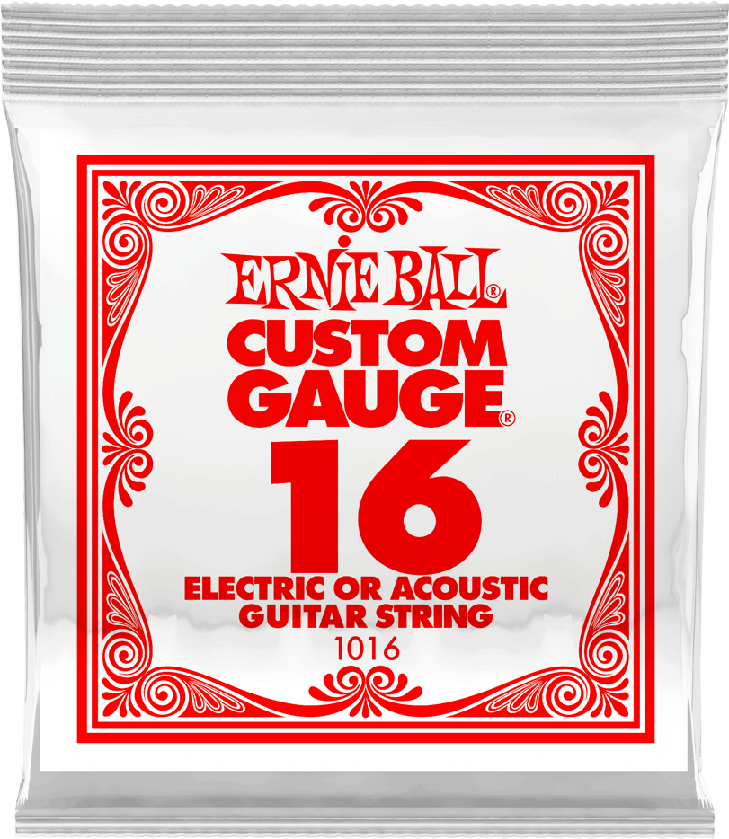 Ernie Ball Corde Au DÉtail Electric / Acoustic (1) 1016 Slinky Nickel Wound 16 - Electric guitar strings - Main picture