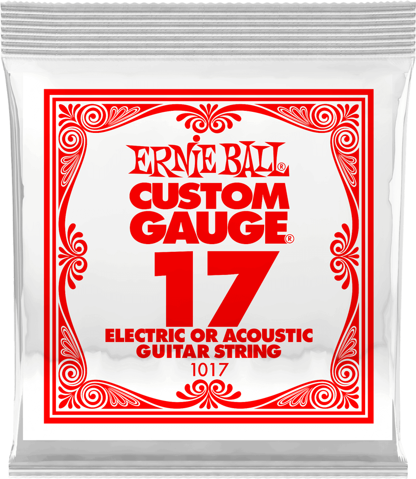 Ernie Ball Corde Au DÉtail Electric / Acoustic (1) 1017 Slinky Nickel Wound 17 - Electric guitar strings - Main picture
