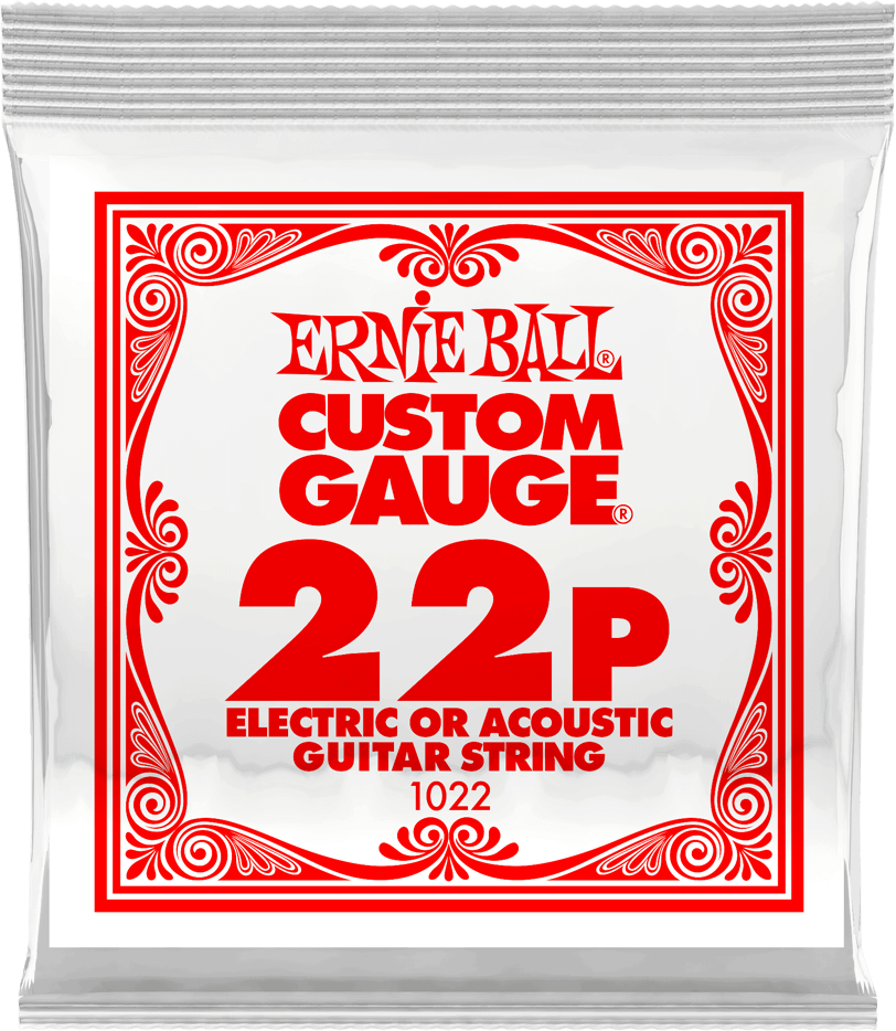 Ernie Ball Corde Au DÉtail Electric / Acoustic (1) 1022 Slinky Nickel Wound 22 - Electric guitar strings - Main picture