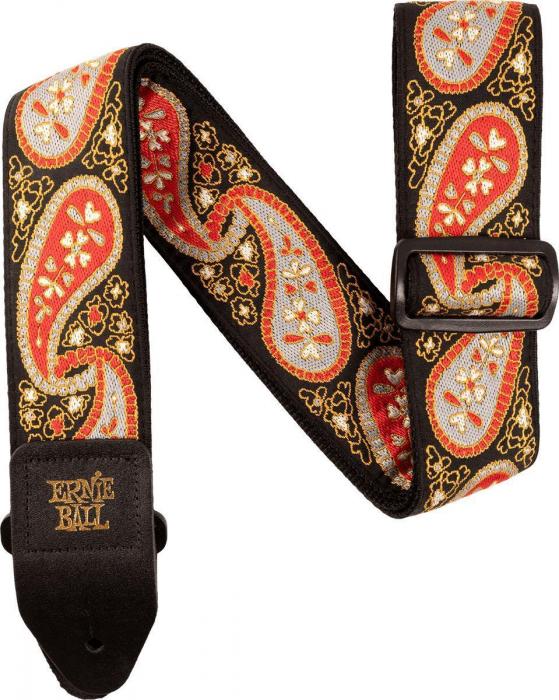 Guitar strap Ernie ball Jacquard 2-inches Guitar Strap - Midnight Paisley