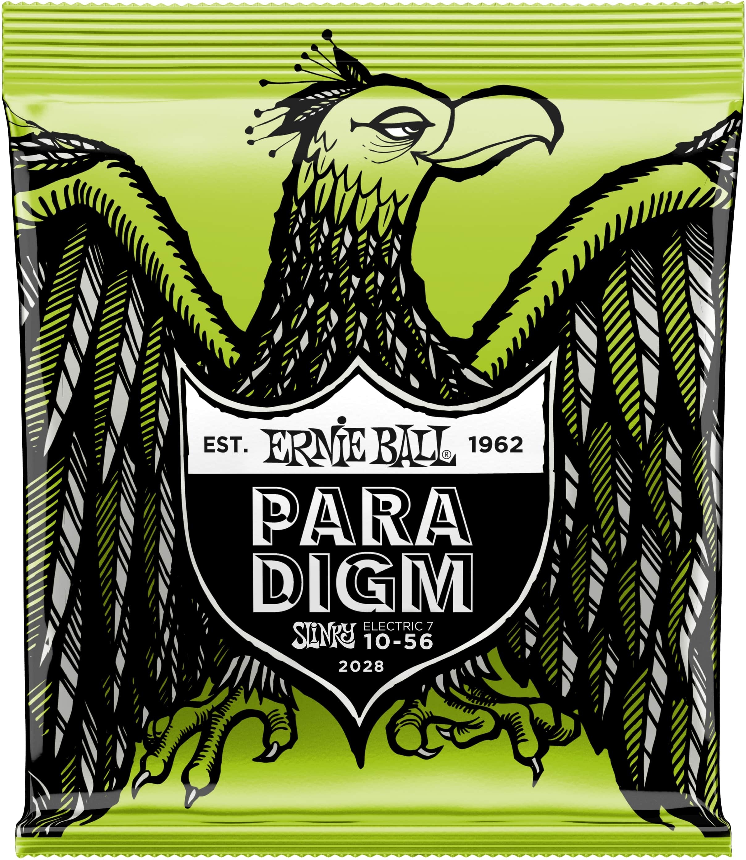 Ernie Ball P02028 7-string Paradigm Sthb Electric Guitar 7c 10-56 - Electric guitar strings - Main picture