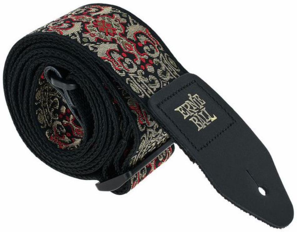 Ernie Ball P04167 Persian Gold Jacquard 2in. Guitar Strap Polypropylene 5.08cm - Guitar strap - Main picture