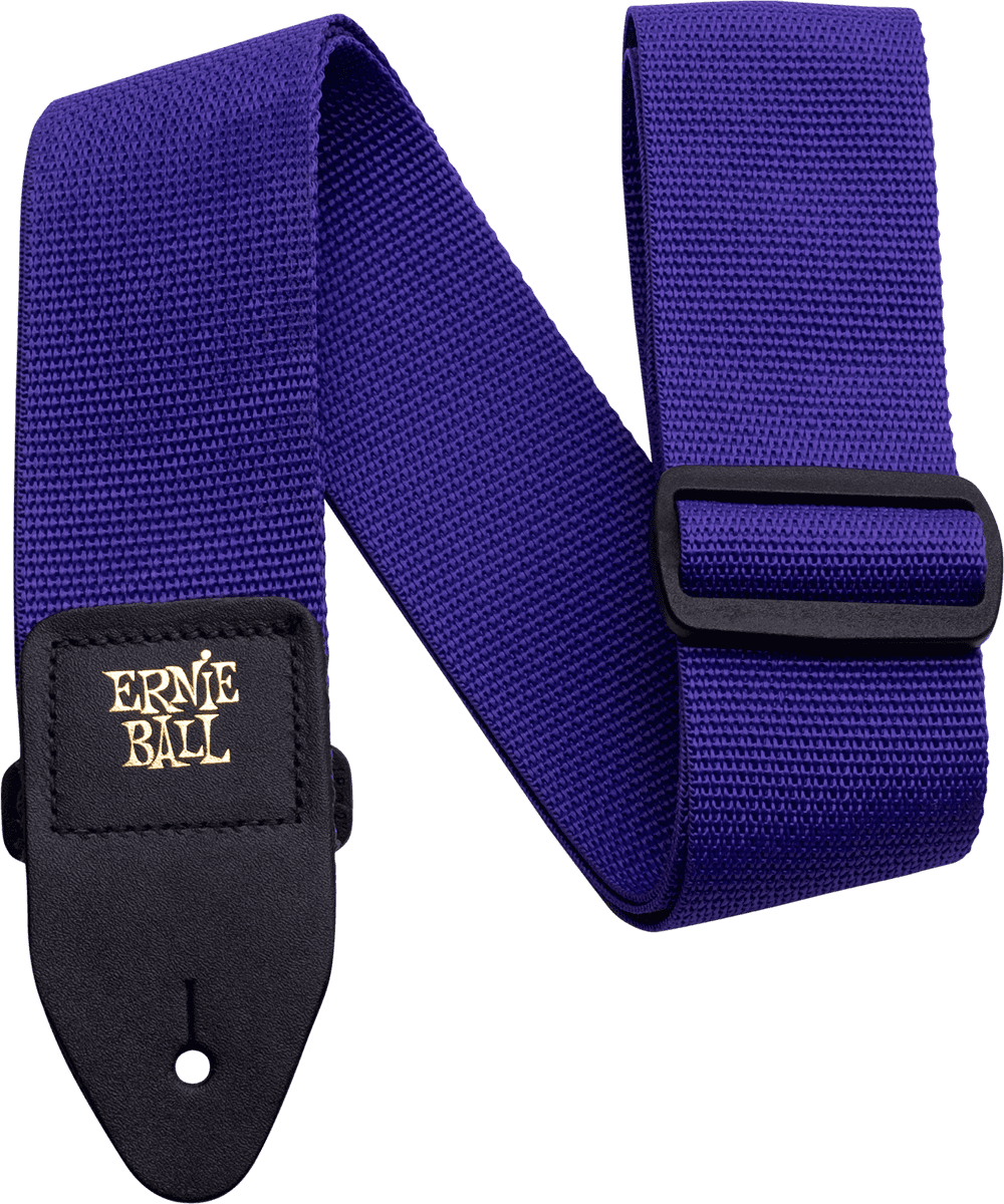 Ernie Ball Polypro 2.inc Guitar Strap Purple - Guitar strap - Main picture