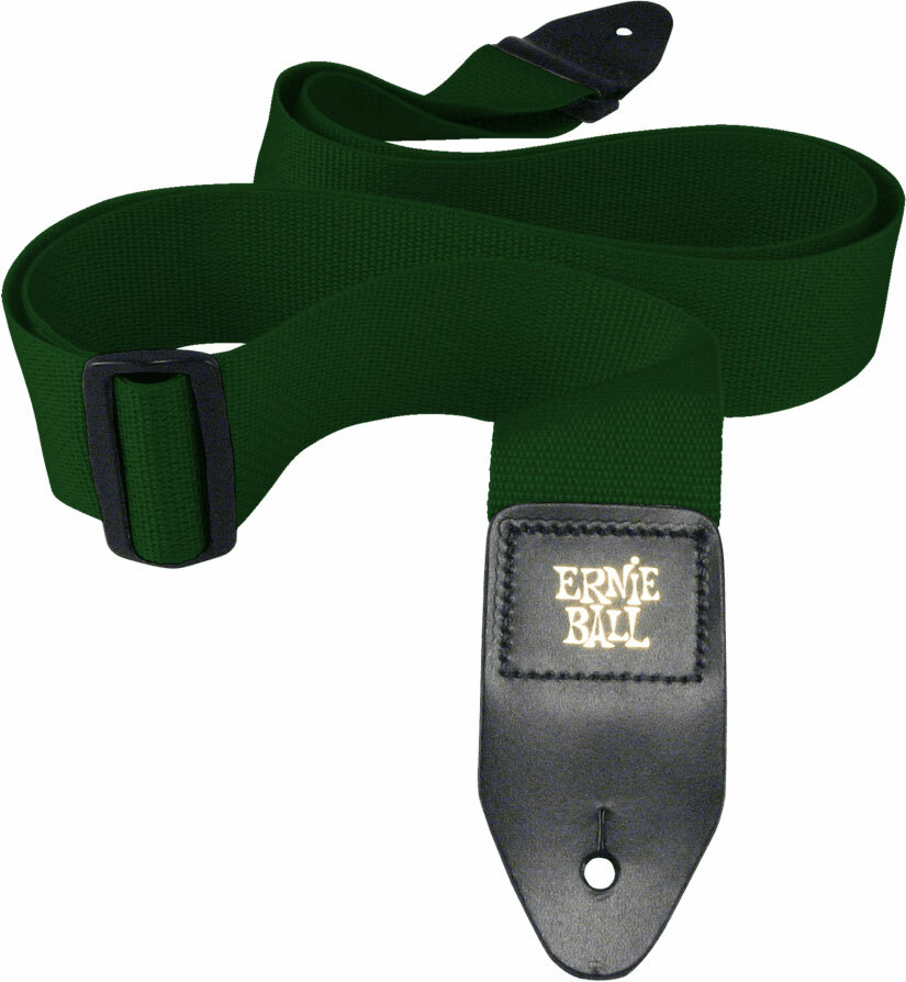 Ernie Ball Polypro Guitar Strap Forest Green - Guitar strap - Main picture