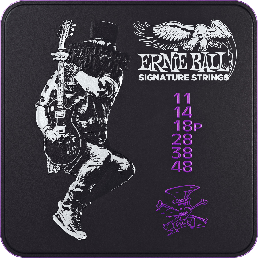 Ernie Ball Slash P03820 3-sets Electric Guitar Signature 6c 11-48 - Electric guitar strings - Main picture