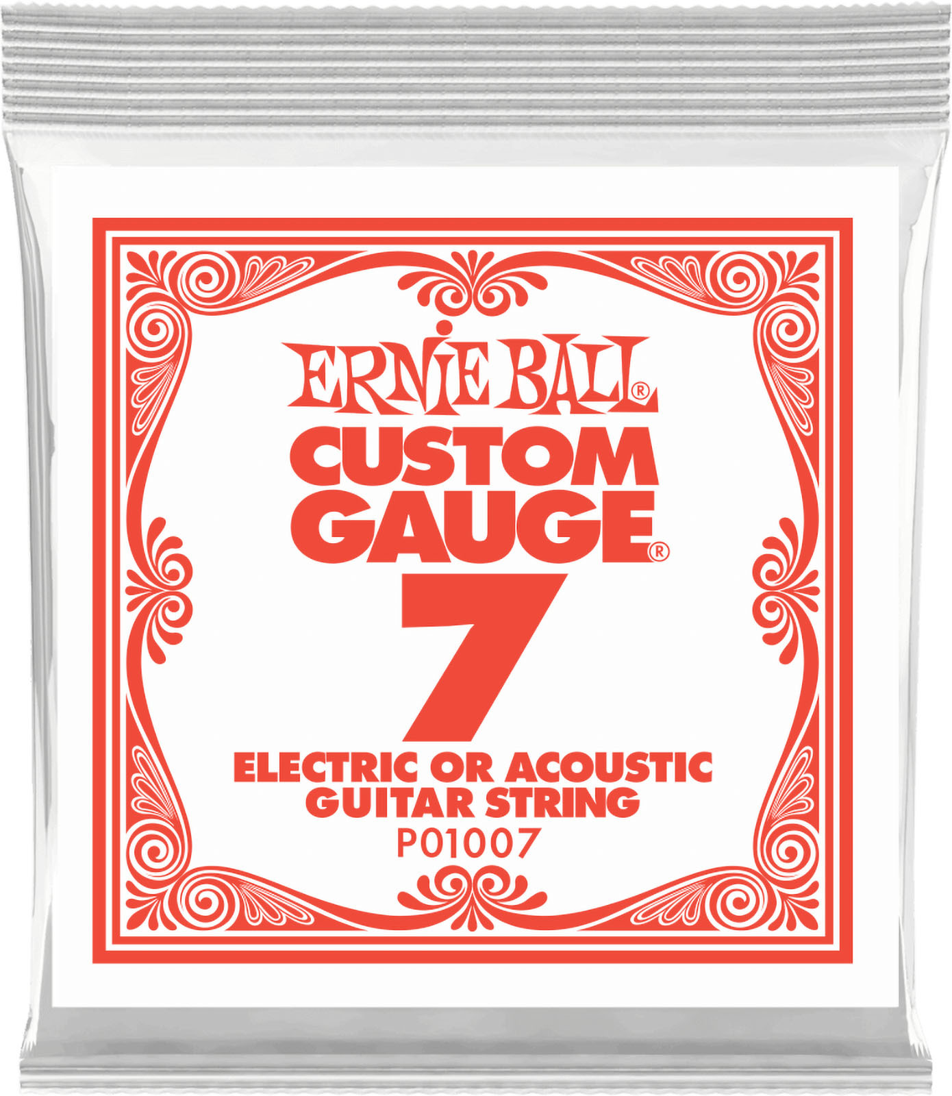 Ernie Ball Corde Au DÉtail Slinky Nickel Wound 7 - Electric guitar strings - Main picture