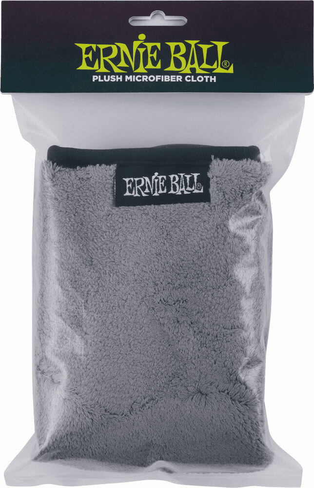 Ernie Ball Ultra-plush Microfiber Polish Cloth 30x30cm - Polishing cloth - Main picture