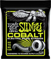 Electric bass strings Ernie ball Bass (4) 2732 Slinky Cobalt 50-105 - Set of 4 strings