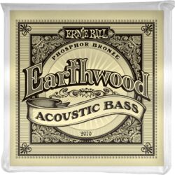 Acoustic bass strings Ernie ball Bass Acoustic (4) 2070 Earthwood 45-95 - Set of 4 strings
