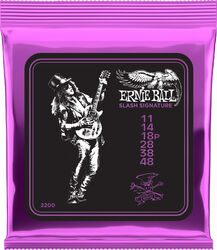 Electric guitar strings Ernie ball Cordes électrique signature Slash - 11-48 - Set of strings