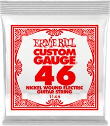 Electric guitar strings Ernie ball Electric (1) 1146 Slinky Nickel Wound 46 - String by unit