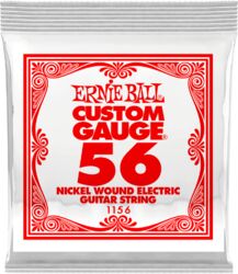Electric guitar strings Ernie ball Electric (1) 1156 Slinky Nickel Wound 56 - String by unit