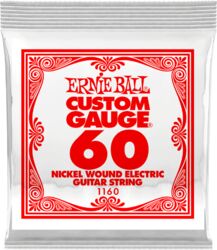 Electric guitar strings Ernie ball Electric (1) 1160 Slinky Nickel Wound 60 - String by unit