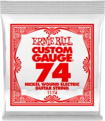 Electric guitar strings Ernie ball Electric (1) 1174 Slinky Nickel Wound 74 - String by unit