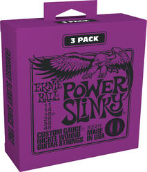 Electric guitar strings Ernie ball Electric (3X SET) 3220 Power Slinky 11-48 - Set of strings