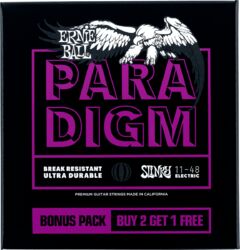 Electric guitar strings Ernie ball Electric (3x SET) 3370 Paradigm Slinky 11-48 - Set of strings