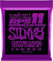 Electric guitar strings Ernie ball Electric (6) 2242 RPS Power Slinky 9-46 - Set of strings
