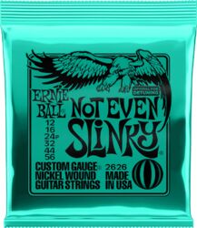 Electric guitar strings Ernie ball Electric (6) 2626 Not Even Slinky 12-56 - Set of strings