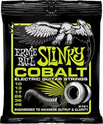 Electric guitar strings Ernie ball Electric (6) 2721 Cobalt Regular Slinky 10-46 - Set of strings