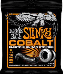 Electric guitar strings Ernie ball Electric (6) 2722 Cobalt Hybrid Slinky 9-46 - Set of strings
