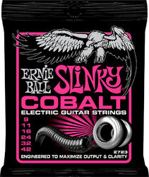 Electric guitar strings Ernie ball Electric (6) 2723 Cobalt Super Slinky 9-42 - Set of strings