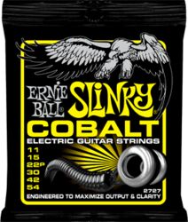 Electric guitar strings Ernie ball Electric (6) 2727 Cobalt Beefy Slinky 11-54 - Set of strings