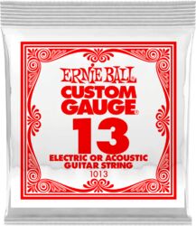 Electric guitar strings Ernie ball Electric / Acoustic (1) 1013 Slinky Nickel Wound 13 - String by unit