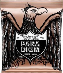 Acoustic guitar strings Ernie ball Folk (6) 2074 Paradigm Phosphore 13 -56 - Set of strings