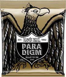 Acoustic guitar strings Ernie ball Folk (6) 2084 Paradigm 80/20 13-56 - Set of strings