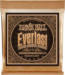 Folk (6) 2546 Everlast Coated Phosphor Bronze 12-54