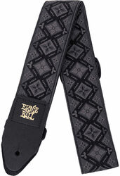 Guitar strap Ernie ball Jacquard Guitar Strap - Regal Black