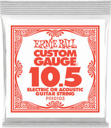 Electric guitar strings Ernie ball Slinky nickel wound 10,5 - String by unit